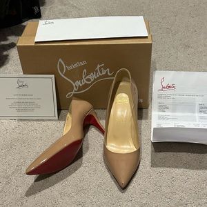 Christian Louboutin Pigalle Nude Pumps